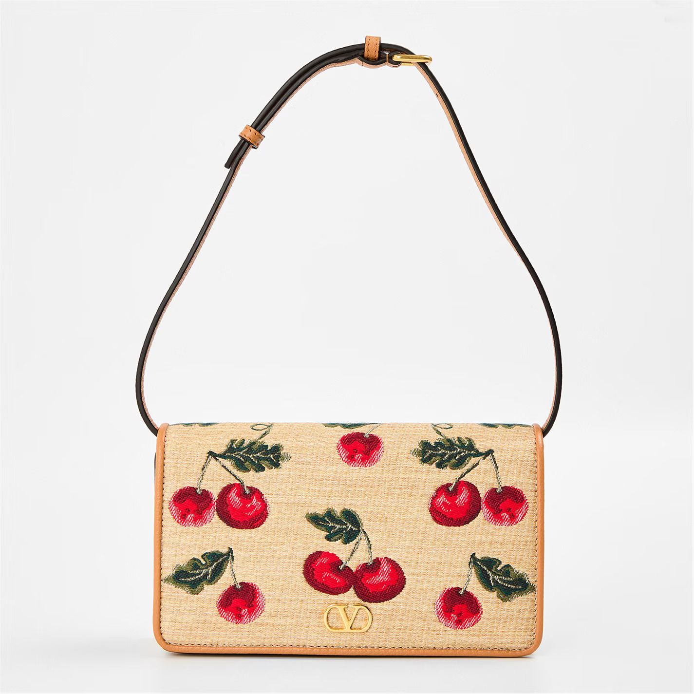 미니 가방 Cherry Mini Bag 718315 Natural/Cherry