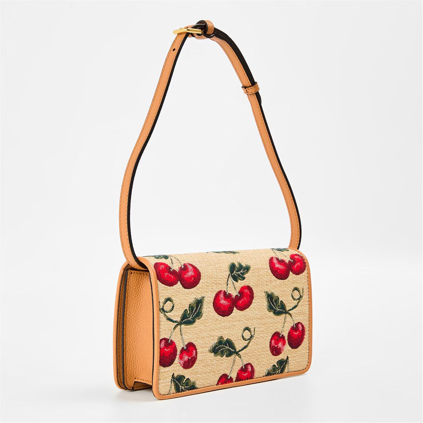 미니 가방 Cherry Mini Bag 718315 Natural/Cherry