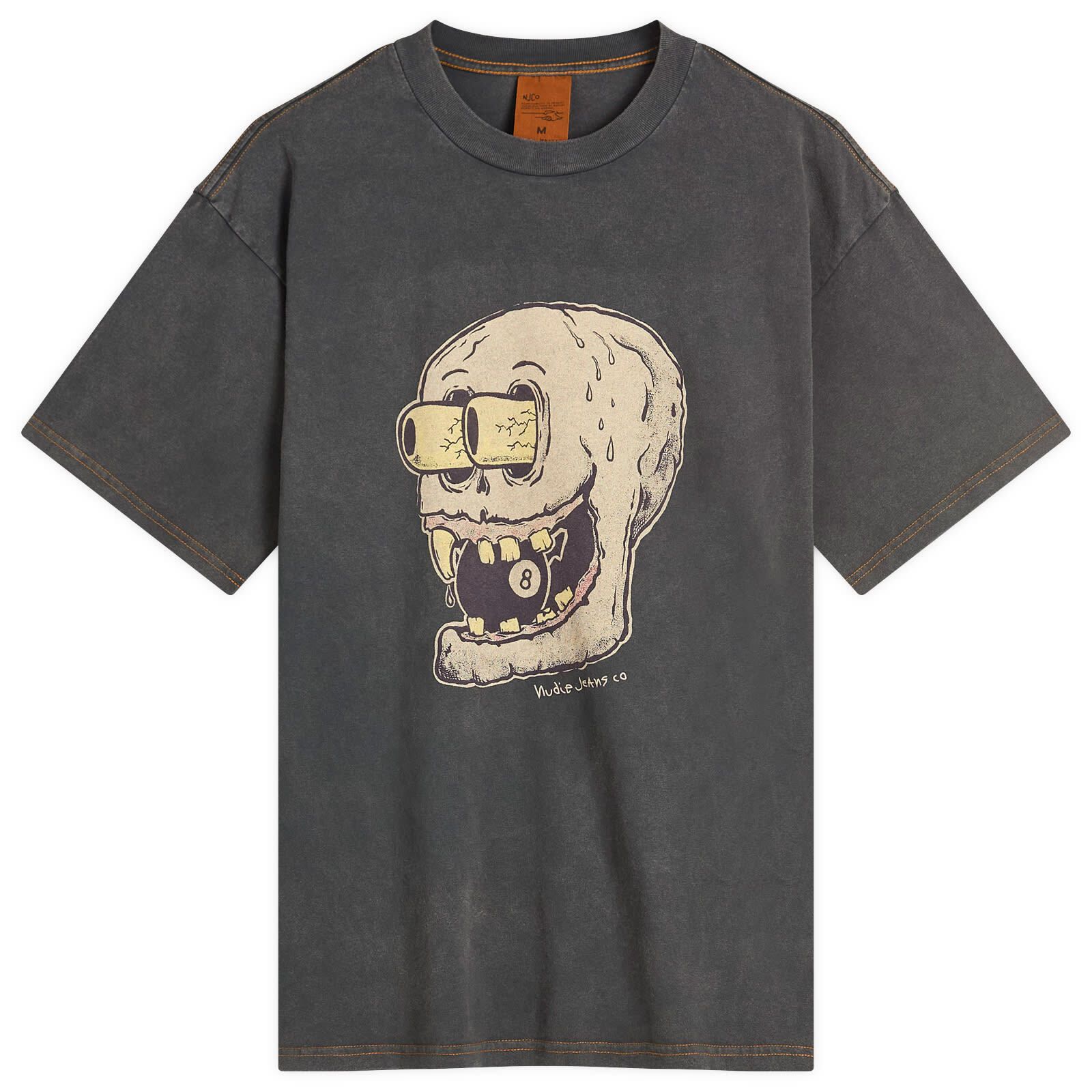 티셔츠 Koffe 8-Ball T-Shirt 131938-B30 Antracite