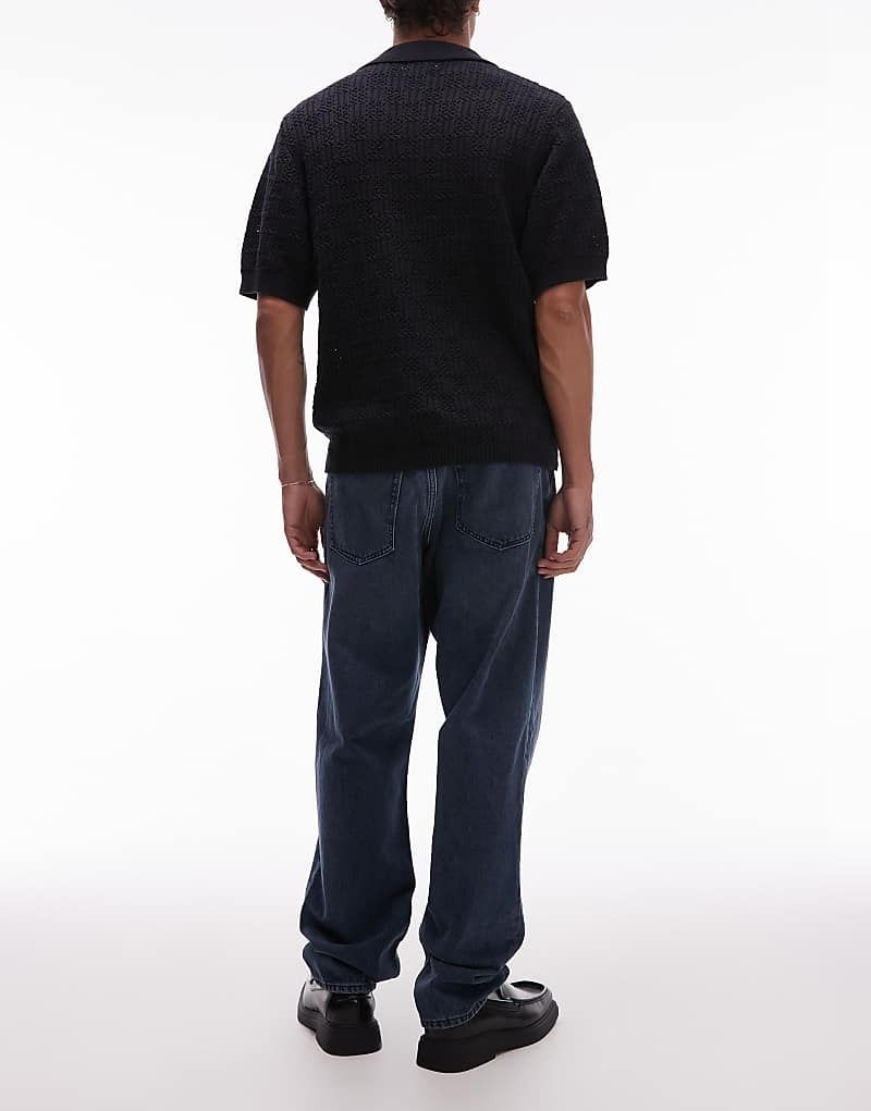 데님 ARKET   Ocean   Jeans in verwaschenem Mittelblau mit lockerem, geradem Schnitt 207161352Verwaschenes Mittelblau