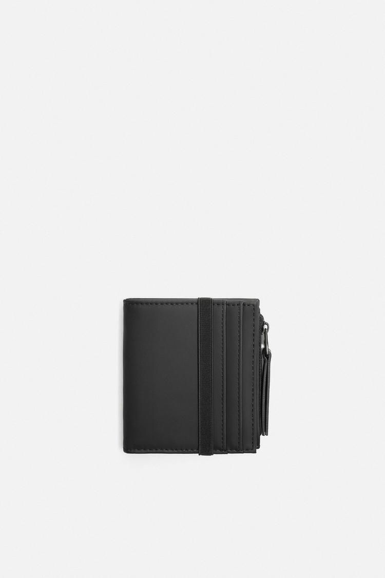 지갑 코인 RUBBERISED WALLET WITH COIN PURSE 452735203