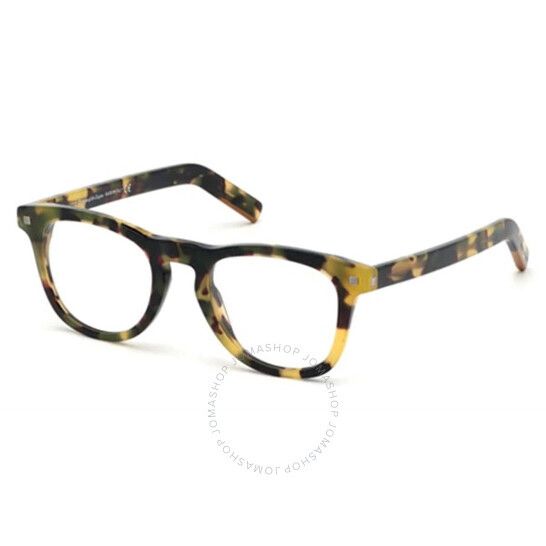스퀘어 남성 Zegna Demo Square Men's Eyeglasses EZ5137 056 49 EZ5137 056 49