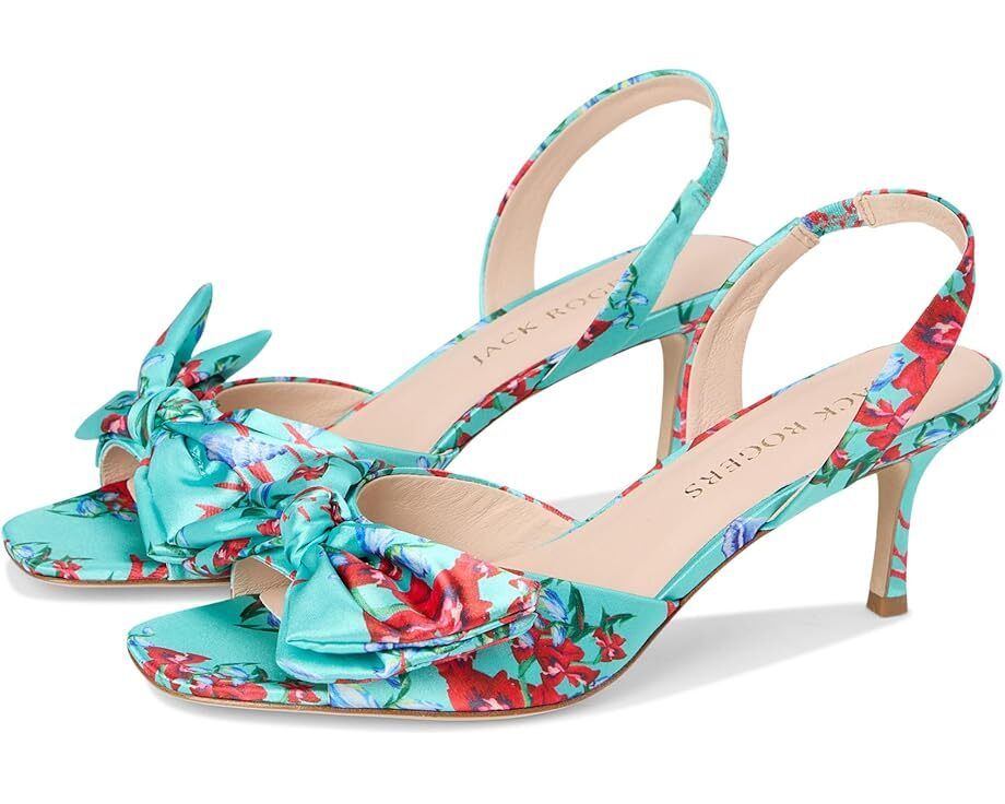 여성 보우 스카프 트윌리 슬링백 Women's Jack Rogers Eloise Bow Slingback  10009124121600