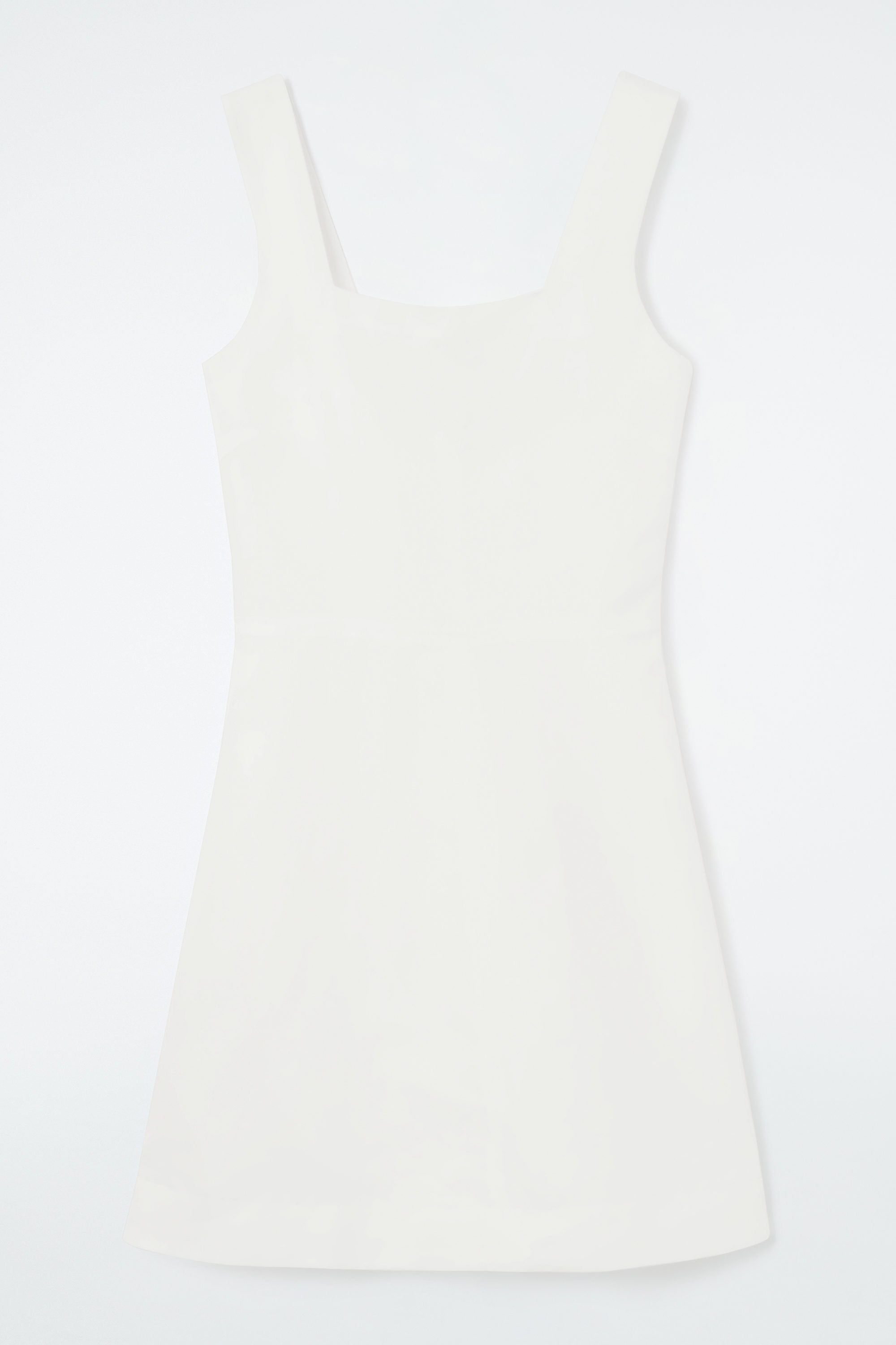 미니 드레스 SQUARE-NECK MINI PINAFORE DRESS 1231037001