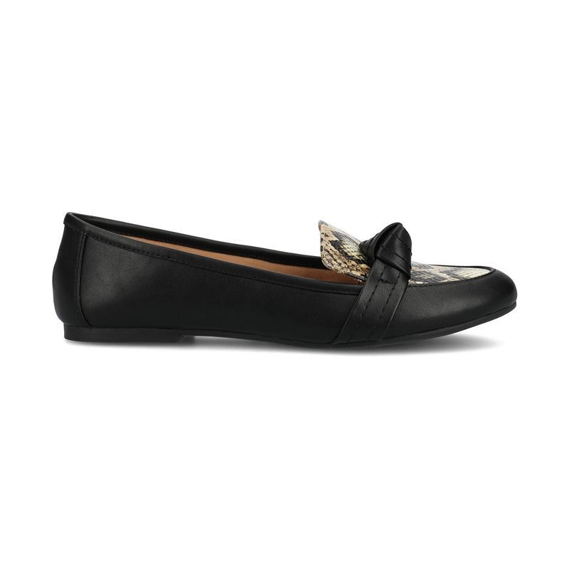 여성 슬립 플랫슈즈 Women's Marci Slip On Flats 9988005 Snake