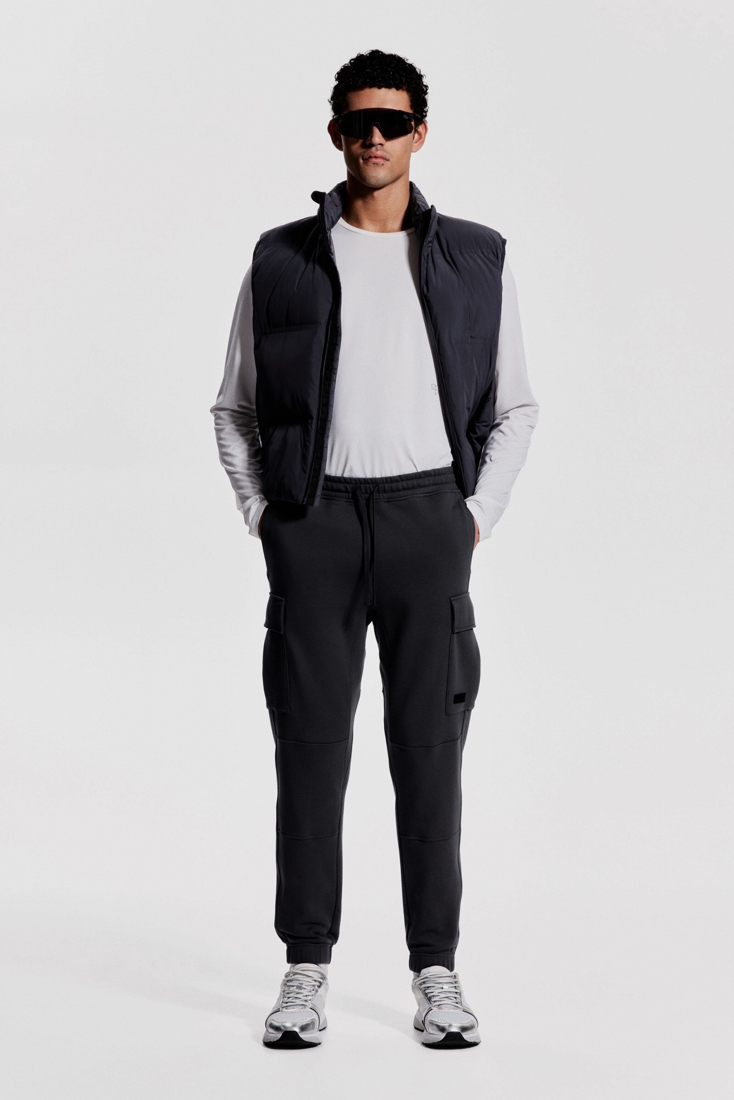 레귤러 핏 코튼 카고 조거팬츠 Regular Fit Cotton cargo joggers with DryMove™ 1207918005