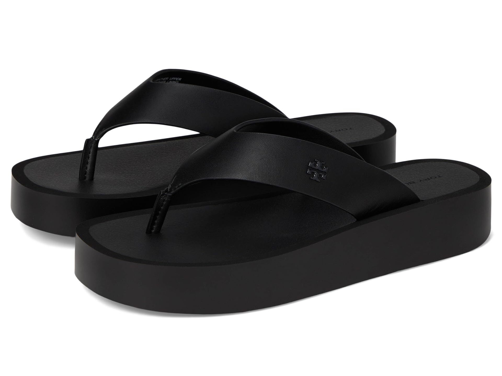가죽 플랫폼 플리 Leather Platform Flip Flop 9975303 183092