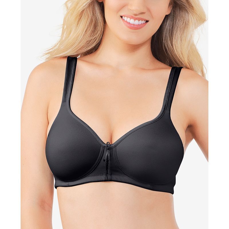 바디 풀 브라 Body Caress Full Coverage Wireless Bra 72335 450799 Midnight Black