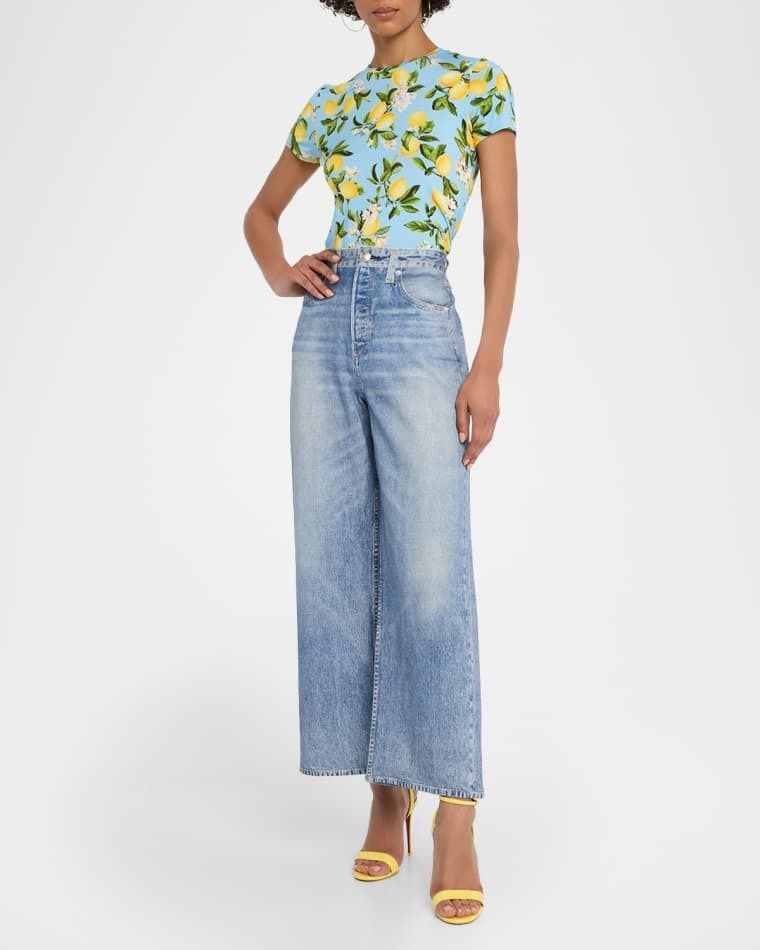 데님 Miramar Andi Wide-Leg Jeans prod280890273SCRLT