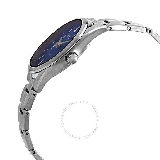 클래식 쿼츠 블루 다이얼 그레이 타이타니움 남성 시계 Seiko Classic Quartz Blue Dial Grey Titanium Men's Watch SUR373 SUR373
