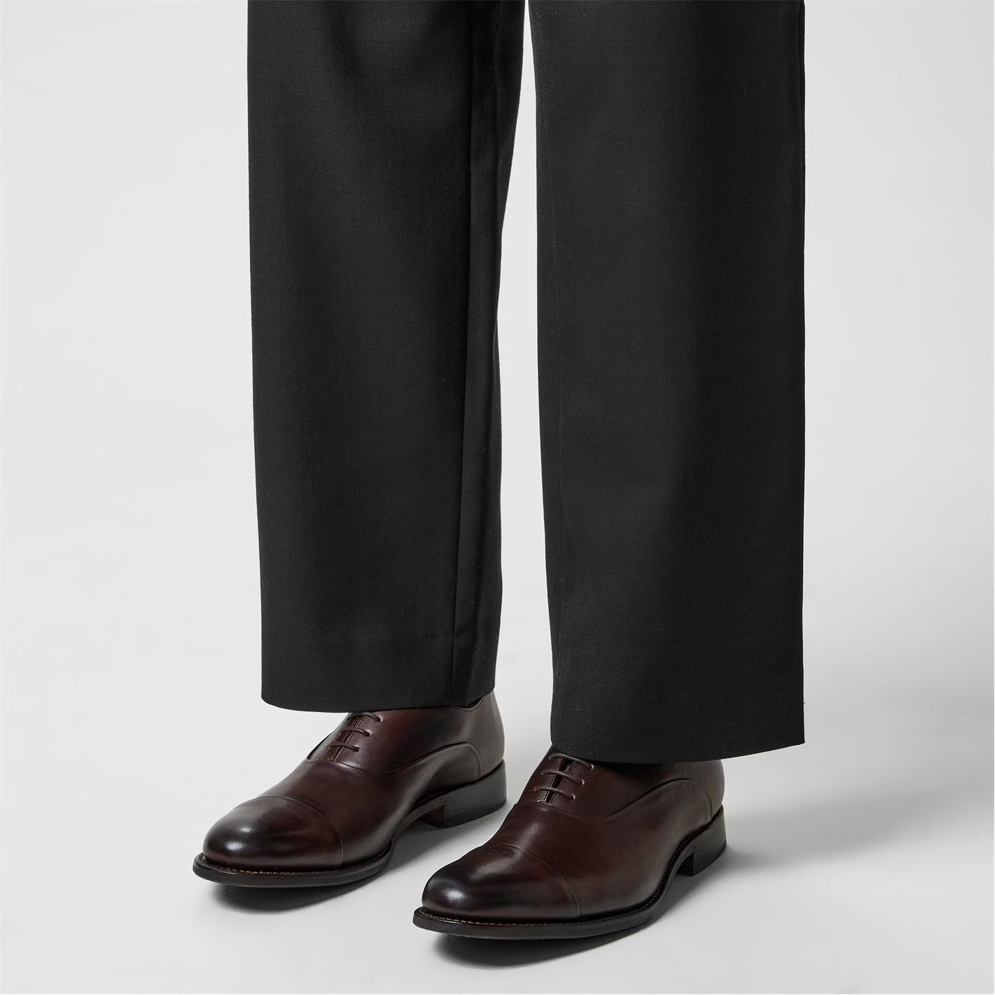 더비 신발 다크 브라운 Bert Derby Shoes Dark Brown 12489205