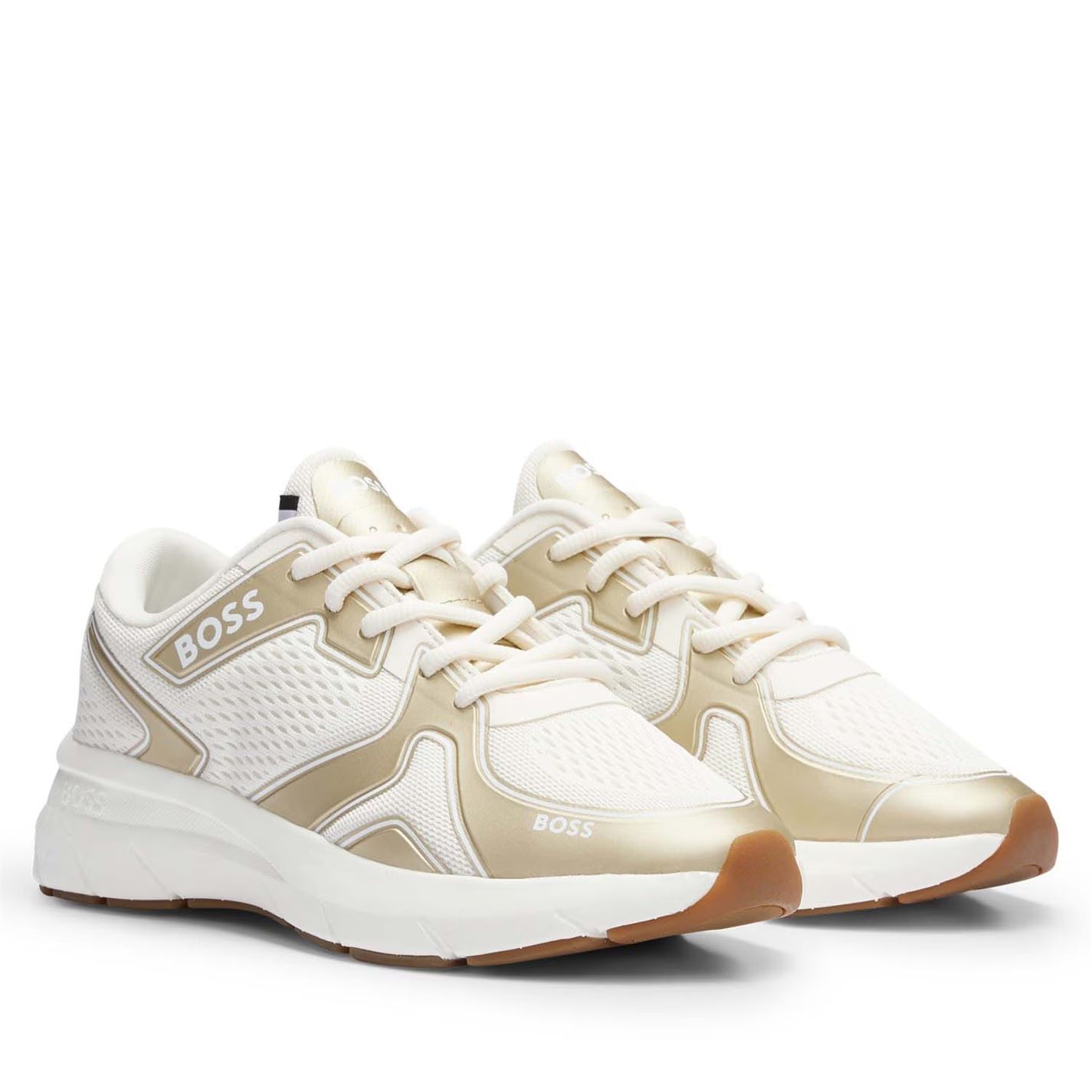 러닝 스니커즈 골드 Owen Running Trainers Gold 01780610