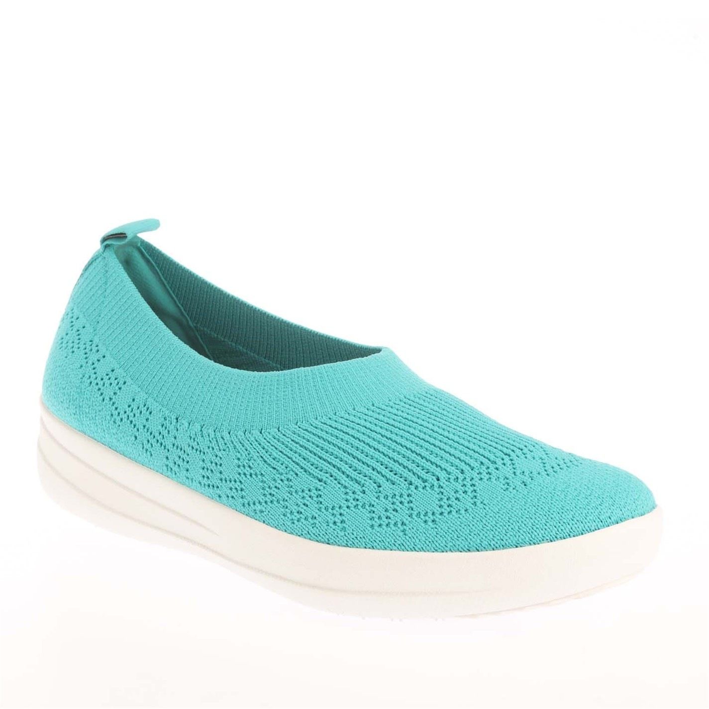 슬립 발레 펌프스 블루 Uberknit Slip On Ballet Pumps Blue 01742618