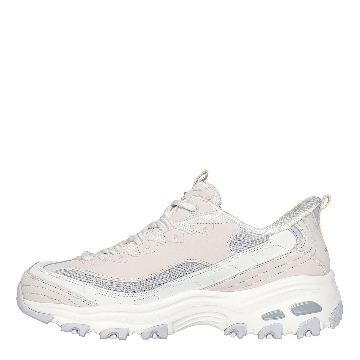 d 로우 스니커즈 여성 D Lites-Smooth Nostalgia Low-Top Trainers Womens Grey/Natural 27753102