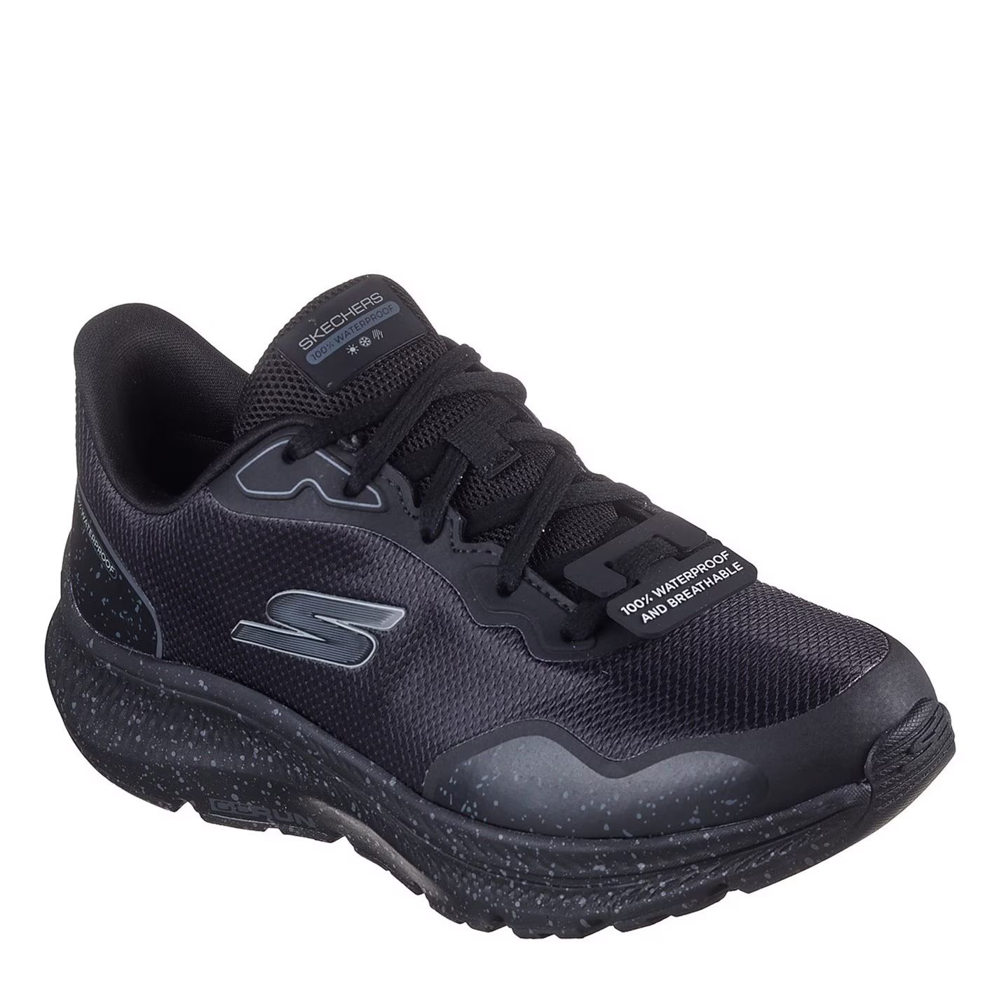 런 워터프루프 방수 러닝 신발 여성 Go Run Consistent Waterproof Running Shoes Womens Blk Tex/Blk Trm 21099003