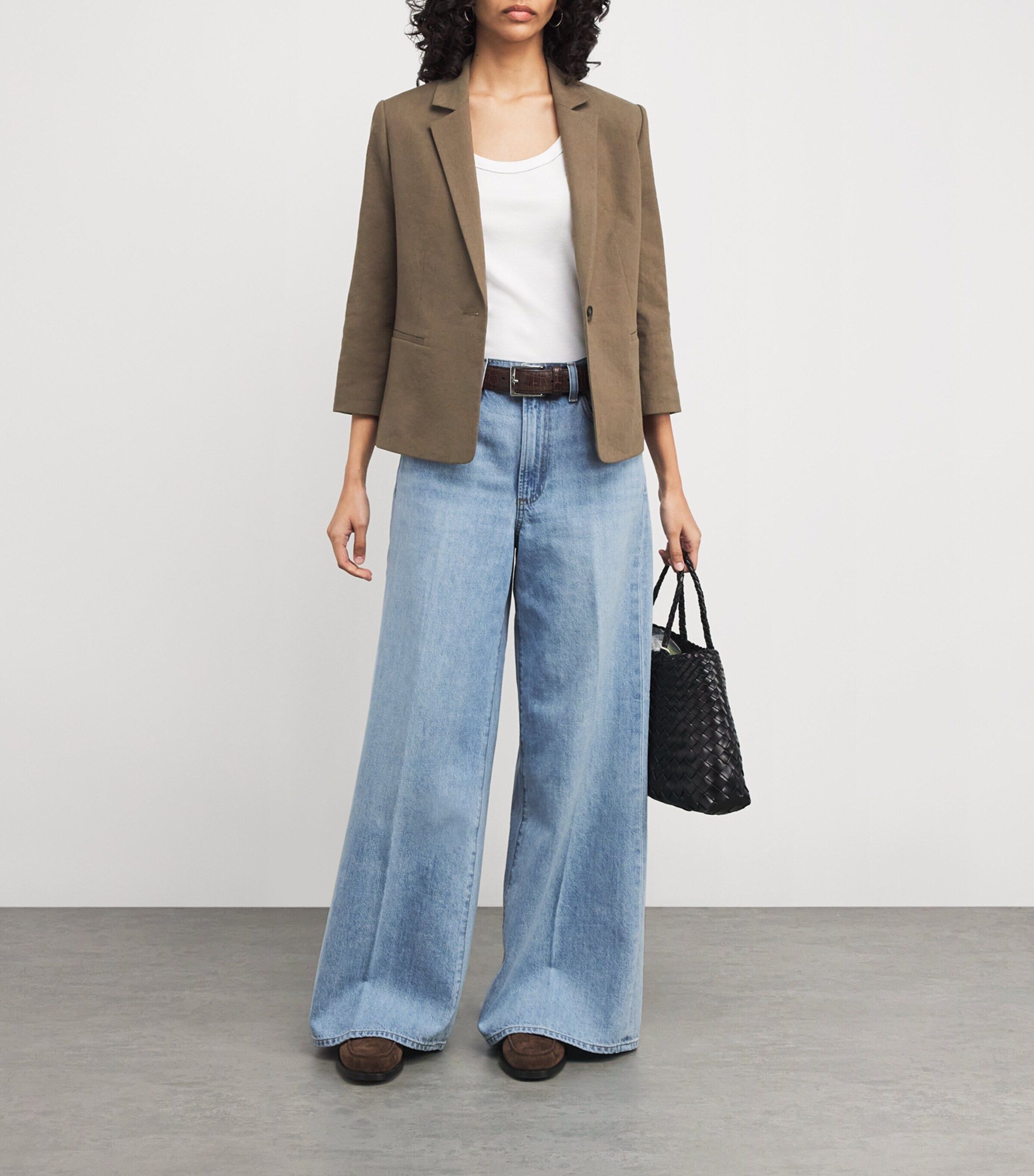 데님 Cameron Wide-Leg Jeans 000000000007775733