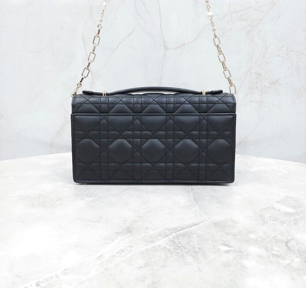 Dior My Miss Top Handle Bag Black M0997 115638326 | eBay