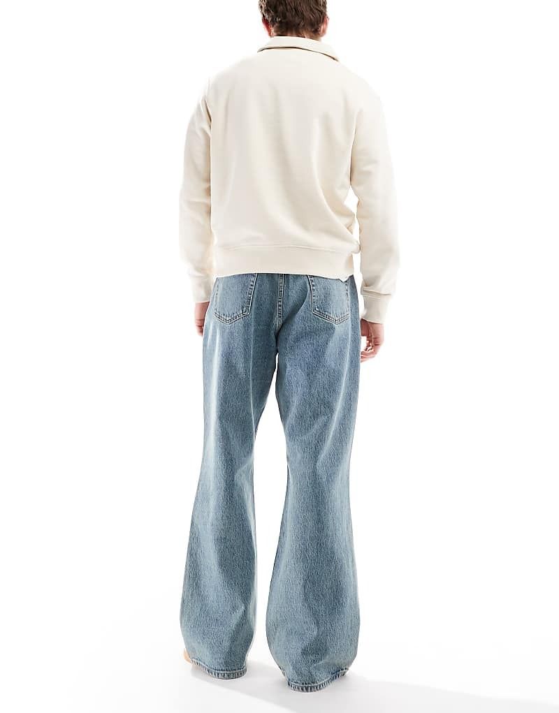 데님 스카이 레트로 Dr. Denim   Bootcut-Jeans in mittelblauer „Canyon Sky Retro Dirt “-Waschung 208544160mittelblaue Waschung