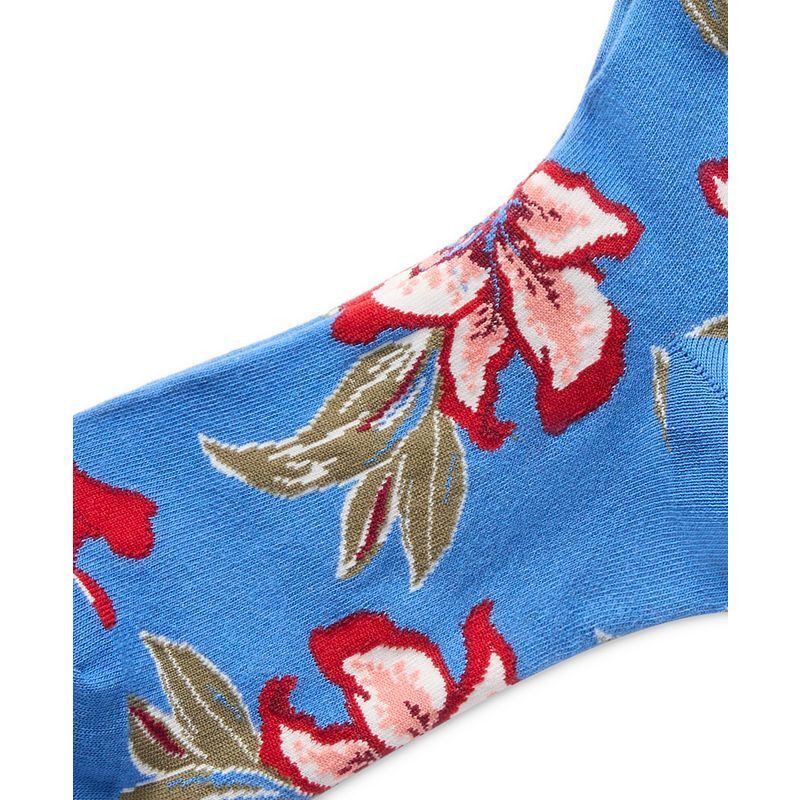 여성 로얄 크루넥 삭스 Women's Royal Bloom Crew Socks 21552865 Blue