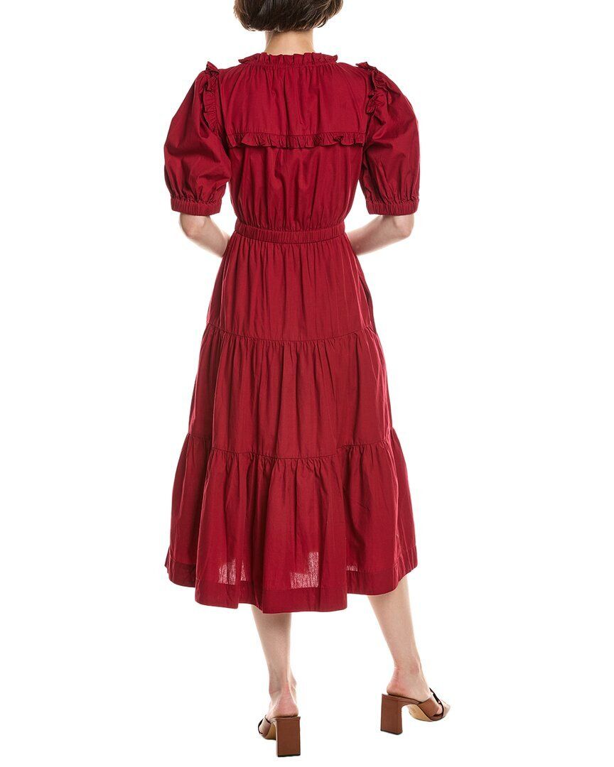 씨 미디 드레스 Sea NY Sibylle Tiered Midi Dress 1415312208