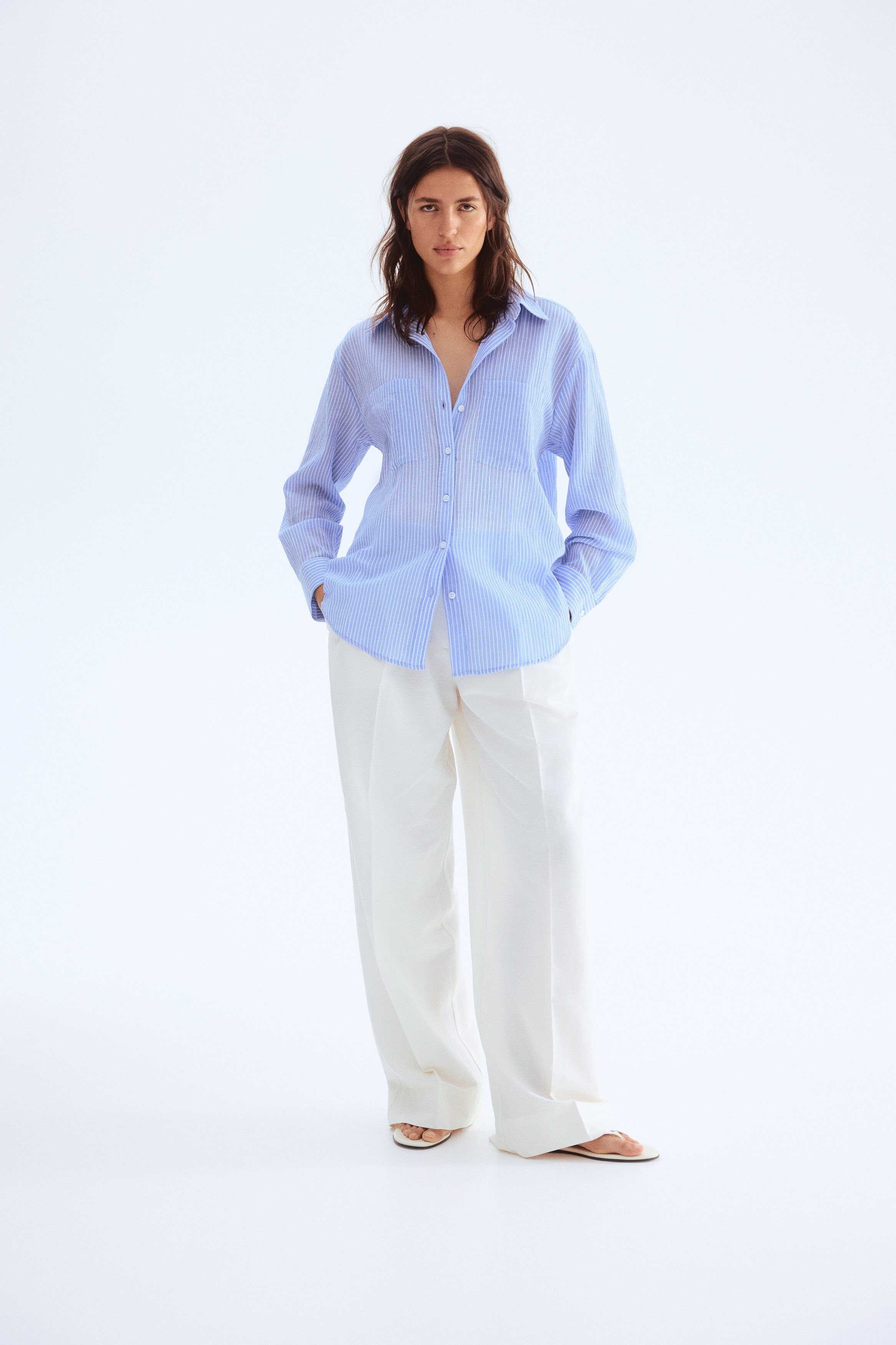 코튼 셔츠 Cotton shirt 1122102036
