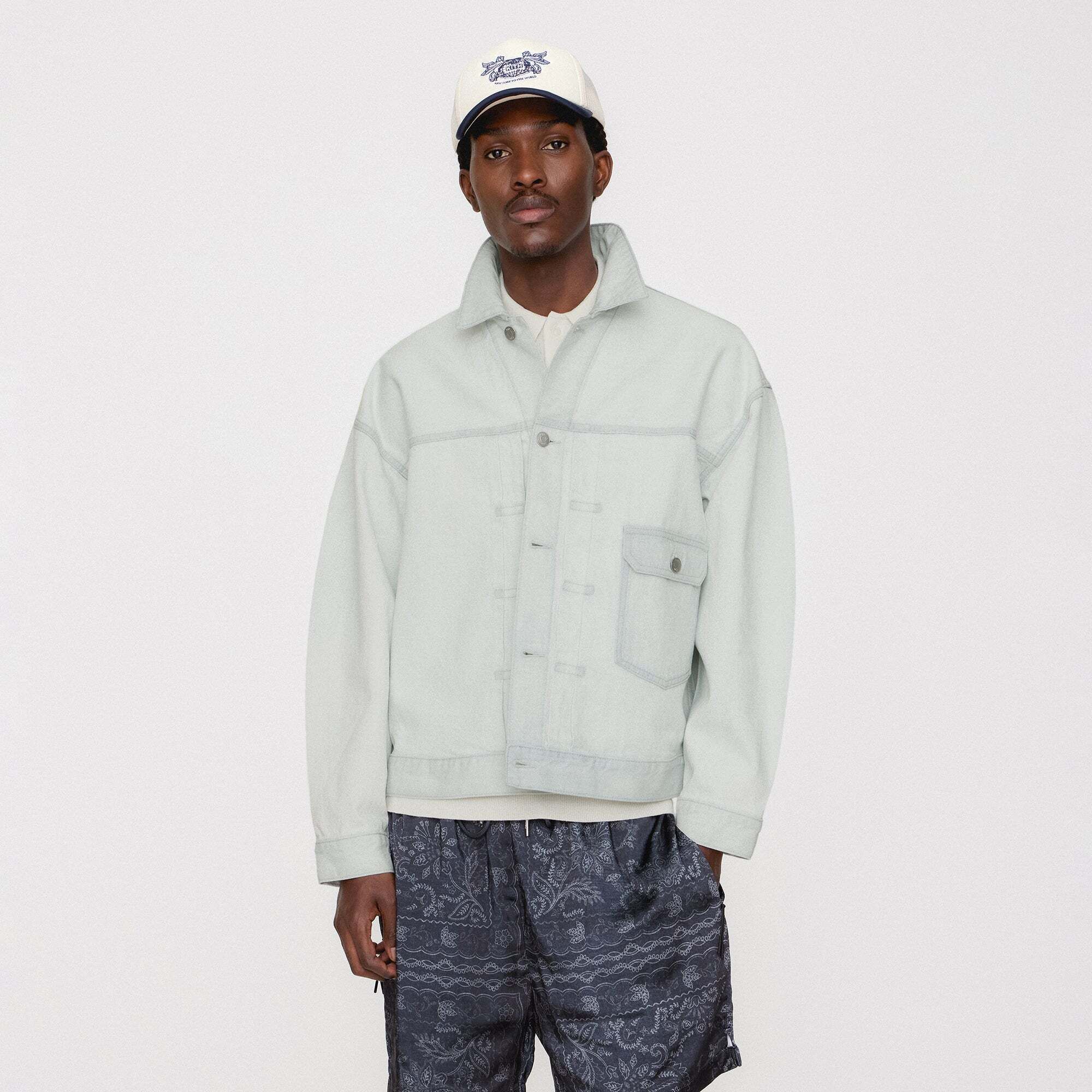 데님 자켓 에덴 워시 Kith Alonzo Denim Jacket - Eden Wash 8285224239232