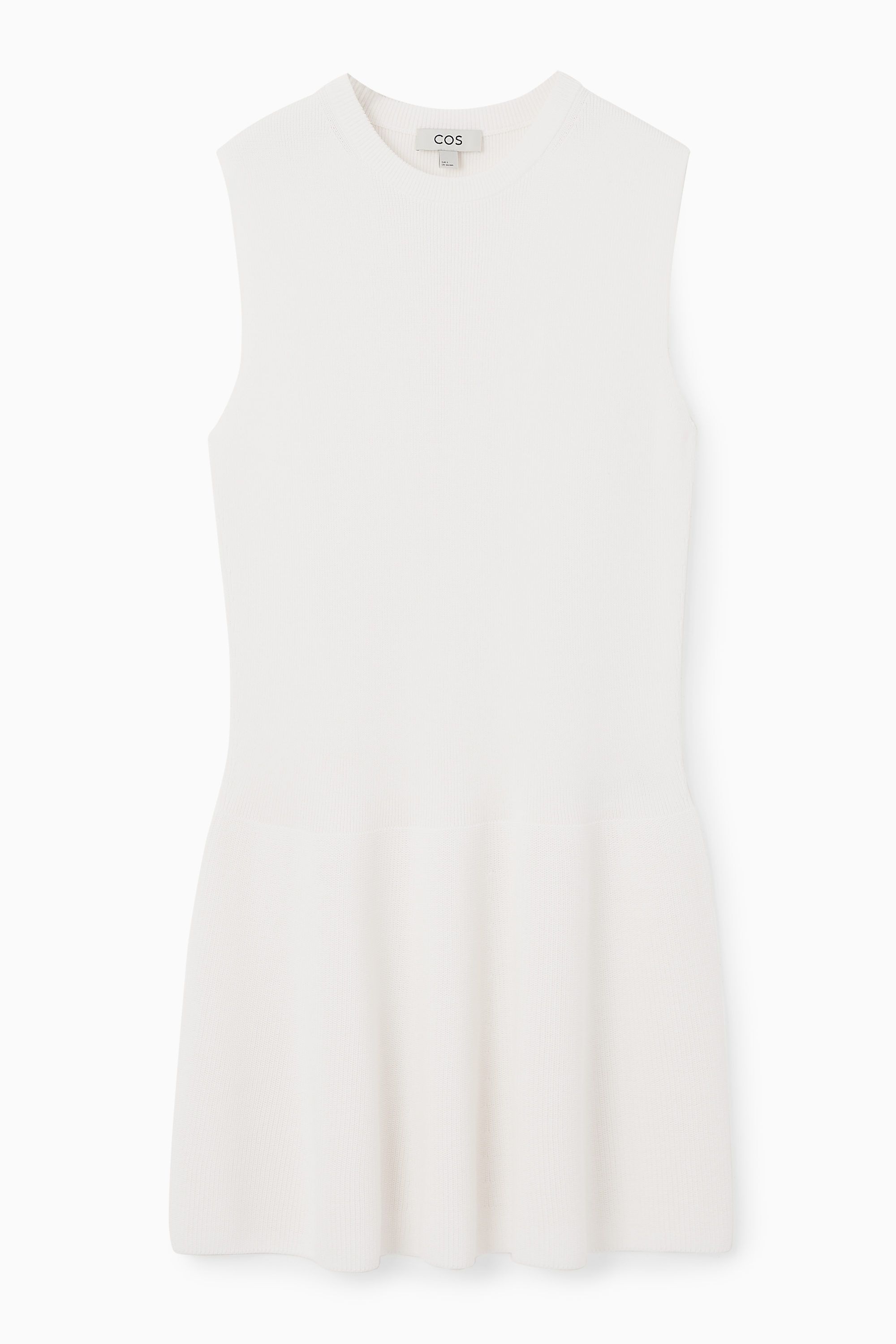 미니 드레스 RIBBED-KNIT DROPPED-WAIST MINI DRESS 1227197001