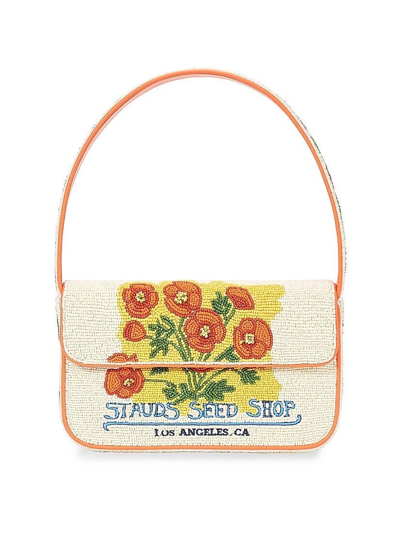 숄더 가방 Tommy Beaded Shoulder Bag 0400022295957 CALIFORNIA POPPY