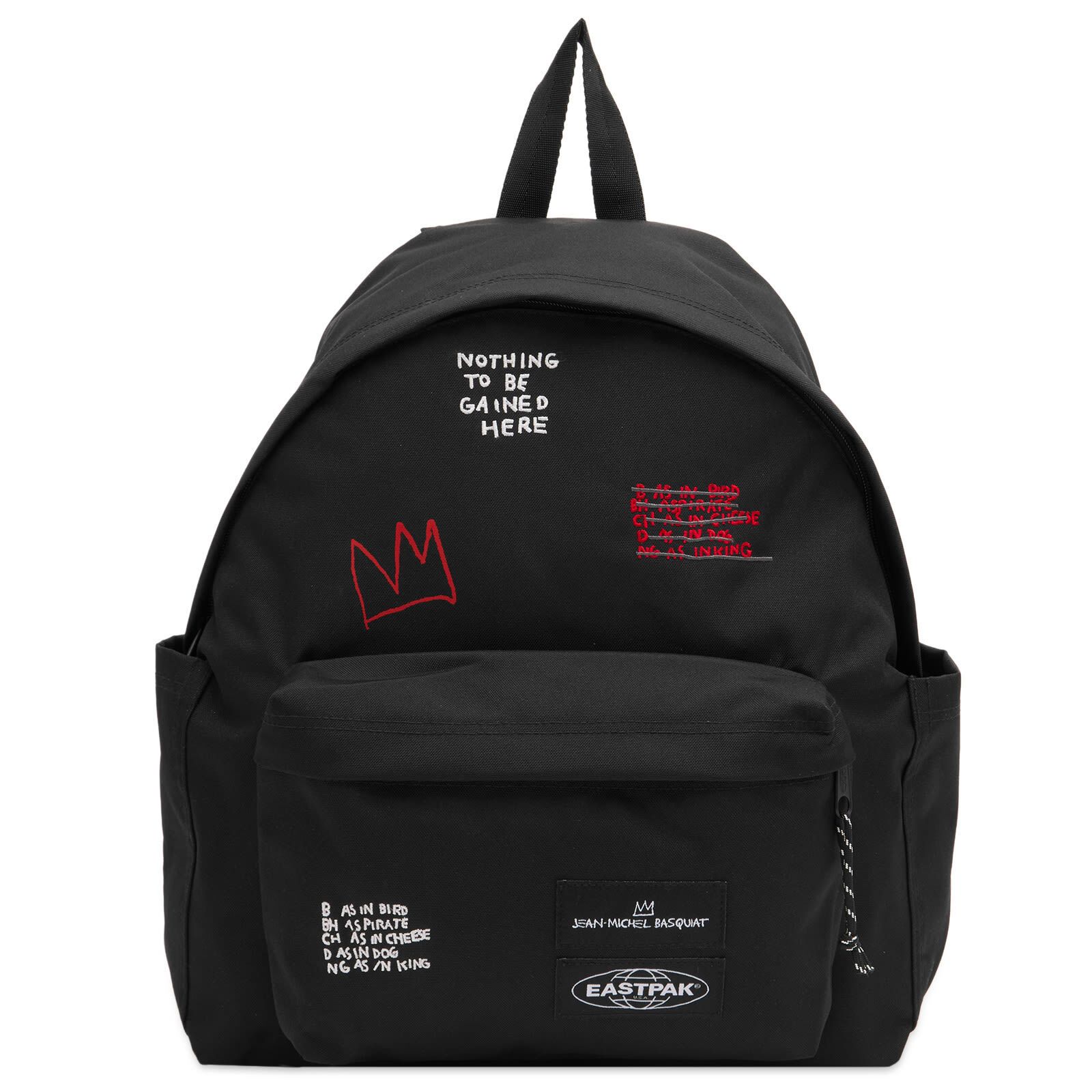 백팩 x Basquiat Day Pak'r Backpack - Quotes EK0A5BG44Y41 Black