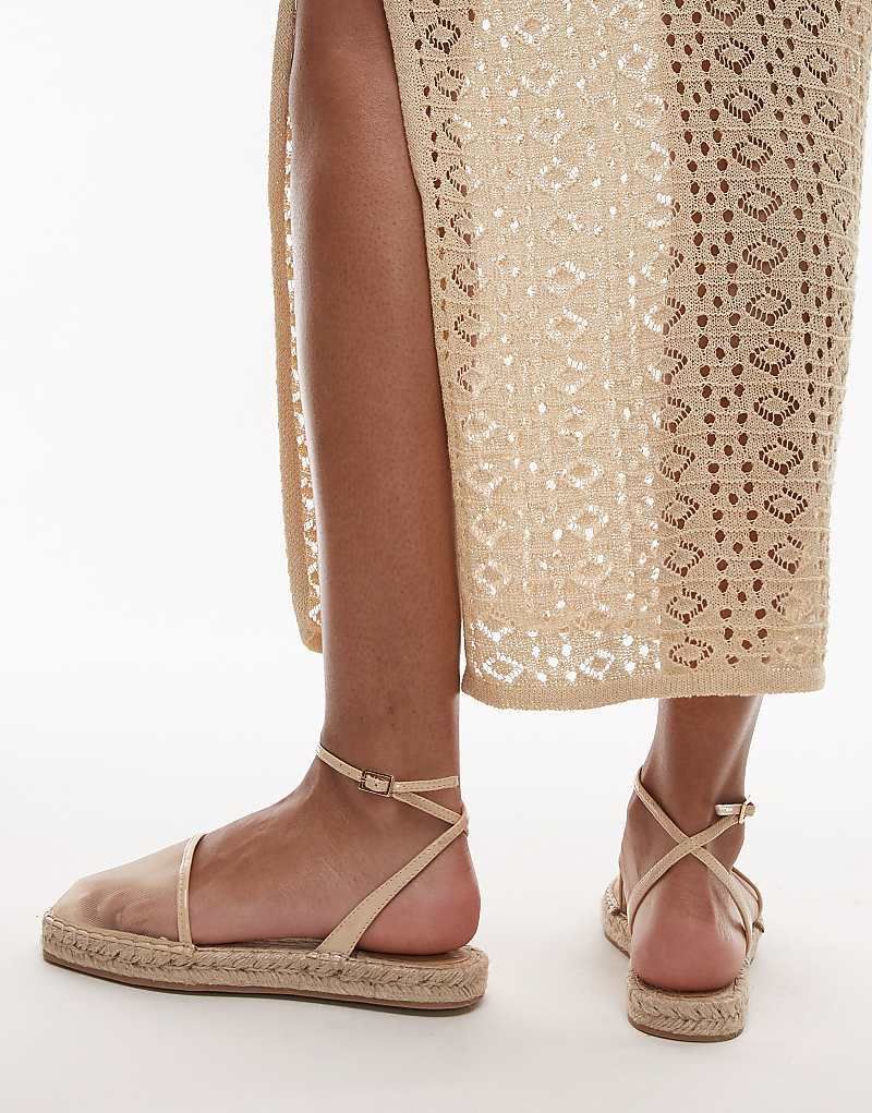 에스파드류 Hailey   Zweiteilige Espadrille in Wollweiß 207769442Gebrochenes Weiß