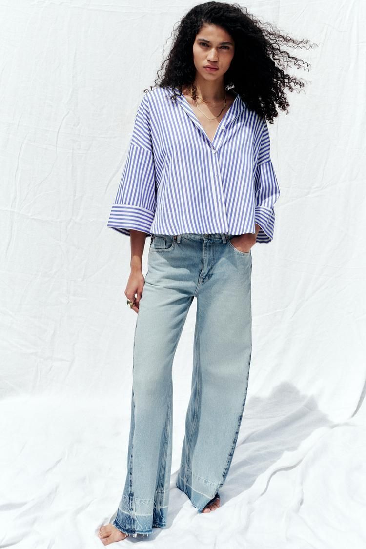 와이드 슬리브 셔츠 WIDE SLEEVE SHIRT 459101449