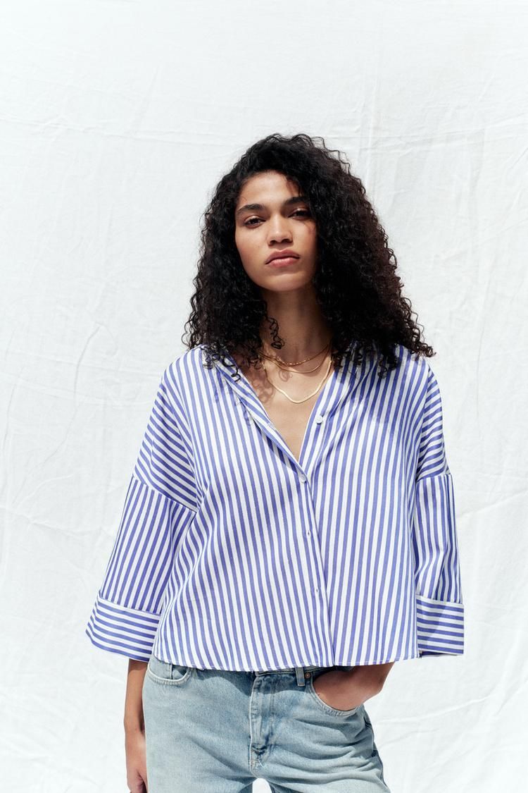 와이드 슬리브 셔츠 WIDE SLEEVE SHIRT 459101449