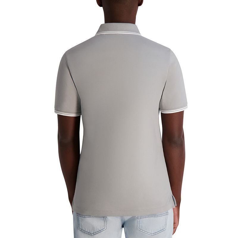 남성 레귤러핏 폴로 셔츠 Men's Regular-Fit Tipped Polo Shirt 20673948 Grey