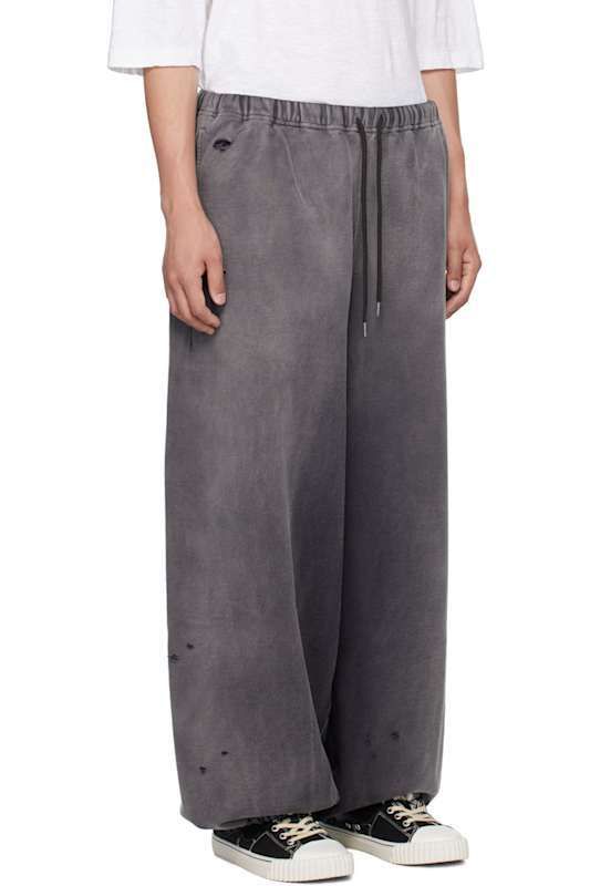 블랙 스웨트팬츠 Black Sun Faded Sweatpants 17335461