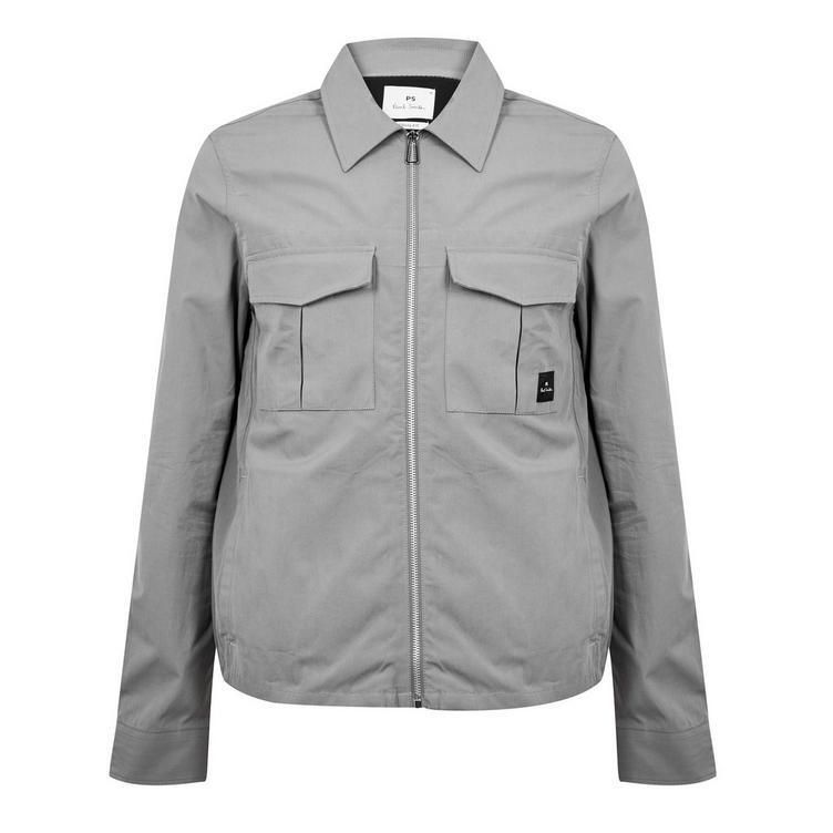 집업 패치 오버셔츠 Zip Patch Overshirt 60232002