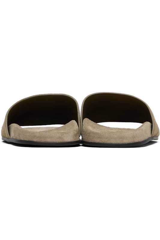 슬리퍼 샌들 Taupe Hugh Slide Sandals 17643691