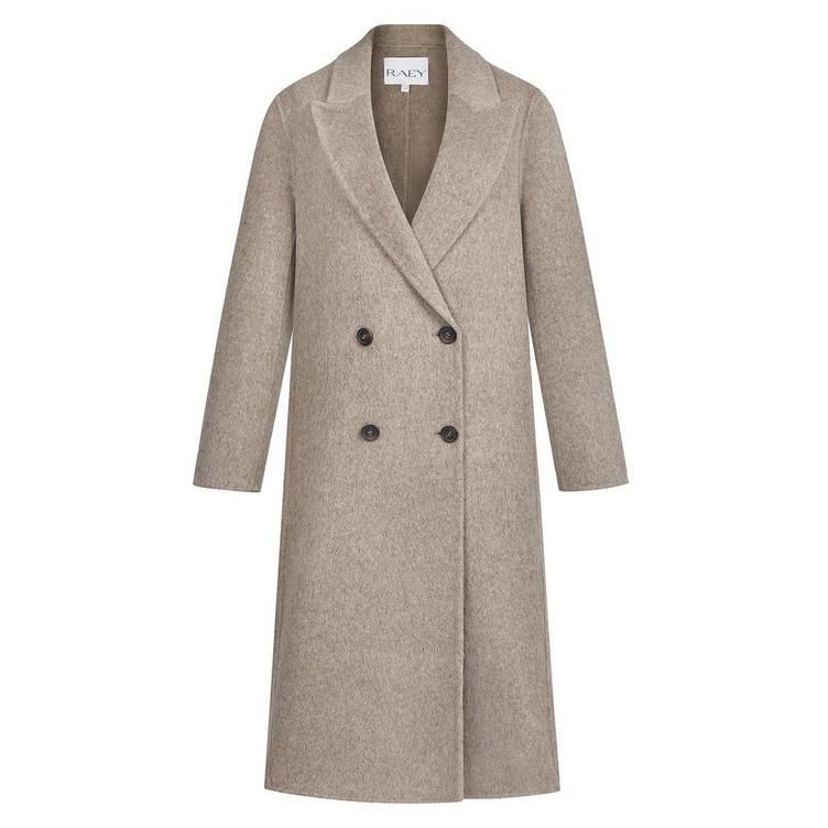 더블 버튼 울 코트 Double-Breasted Wool Coat 32890004