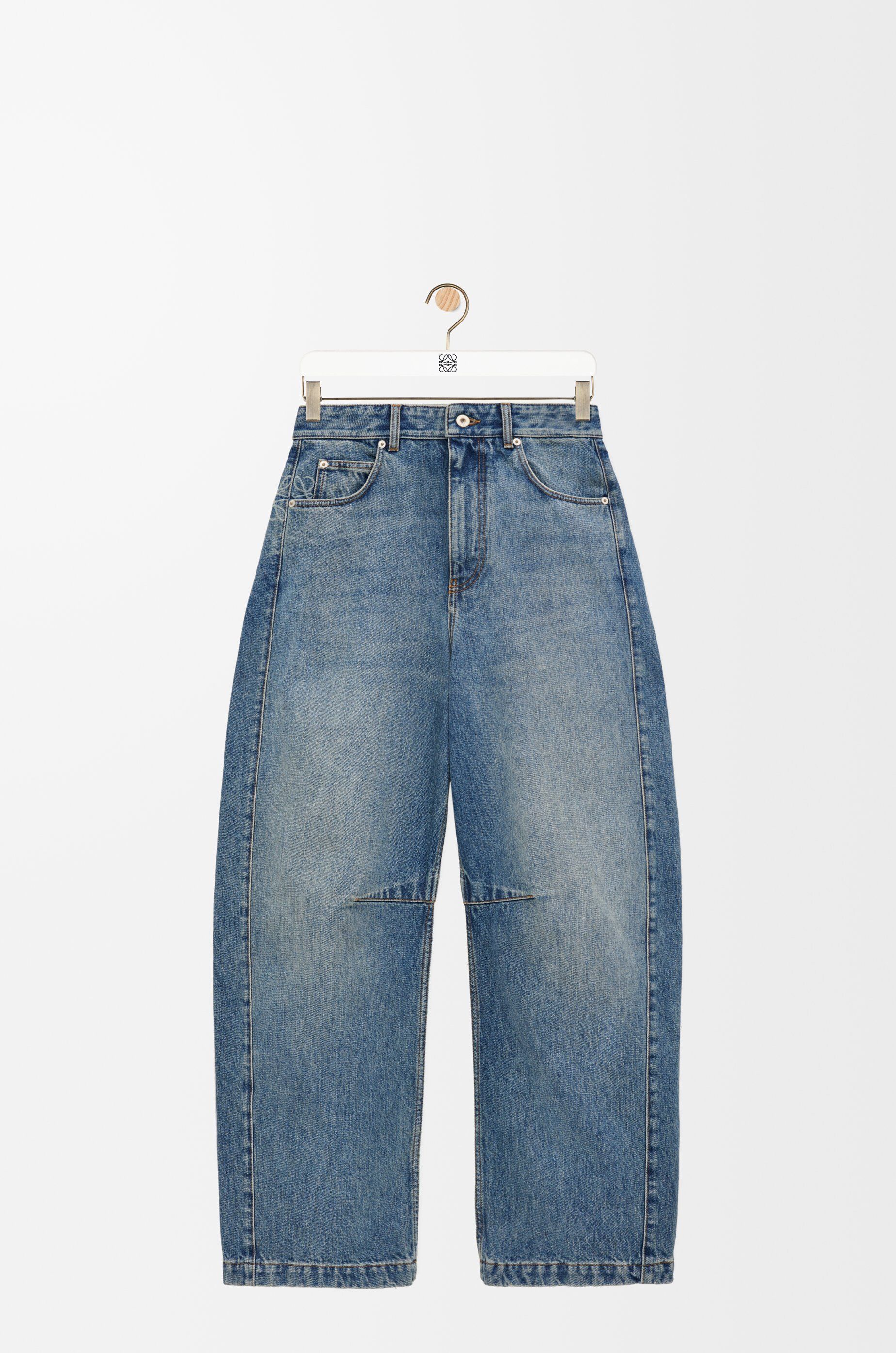 아나그램 배럴 데님 Anagram barrel jeans in denim S359Y11XCM Washed Denim