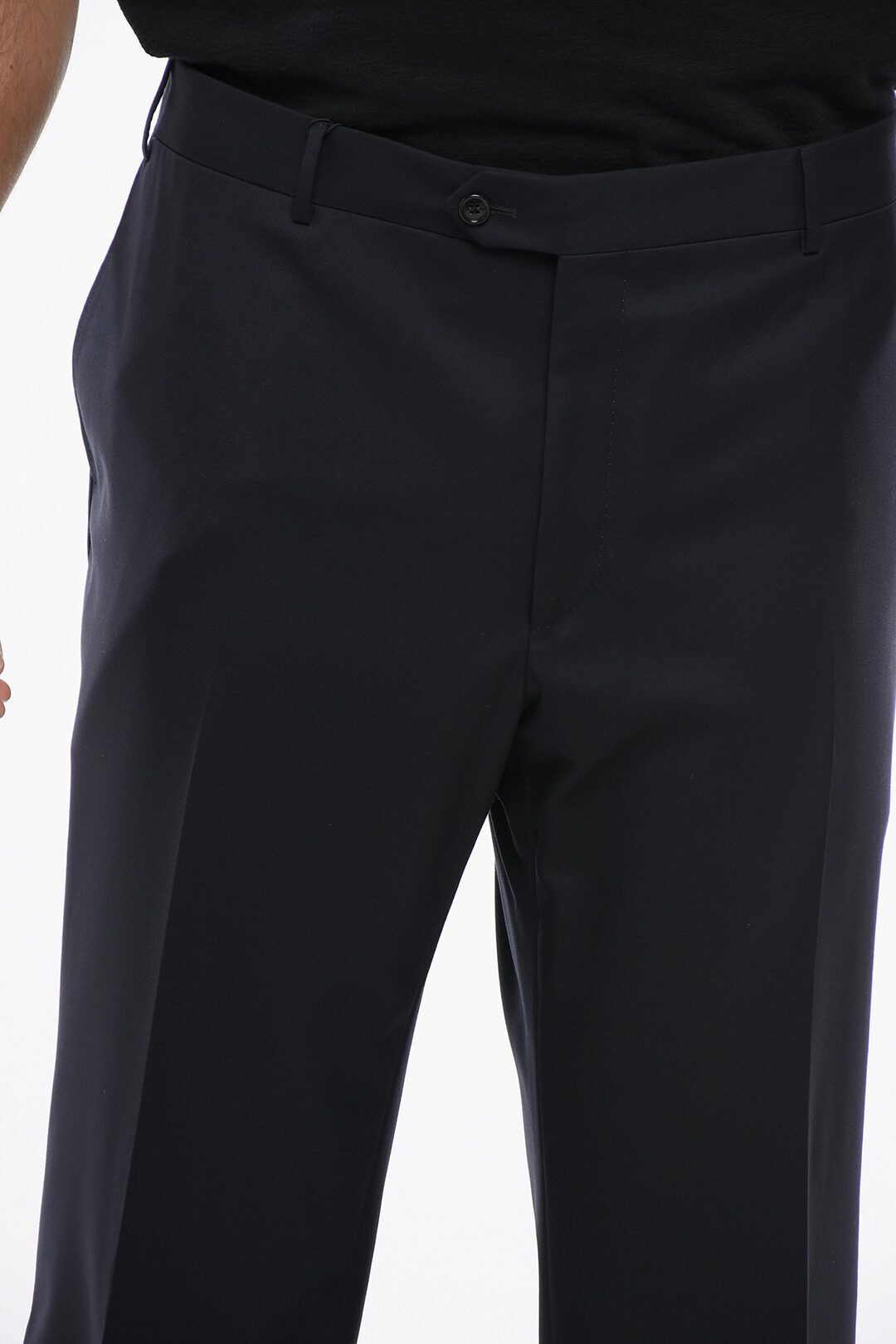 버진 울 팬츠 벨트 Virgin Wool MANTUA Pants with Belt Loops 687254