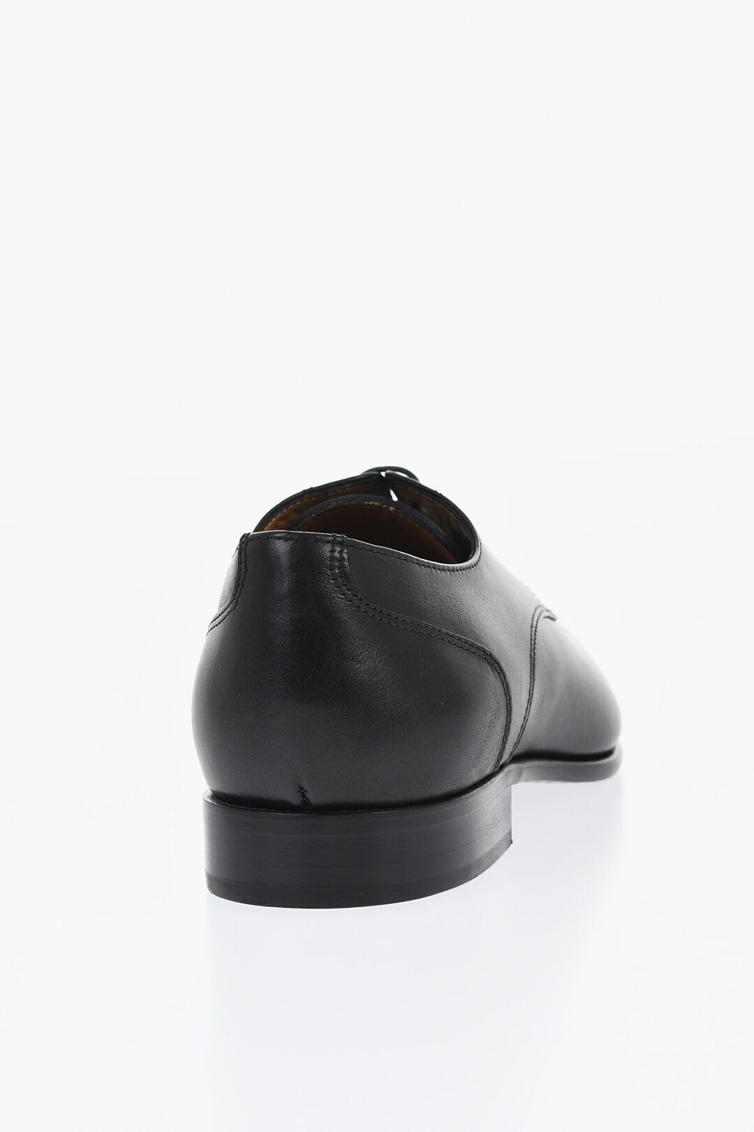 솔리드 컬러 가죽 더비 신발 Solid Color Leather Derby Shoes 655263