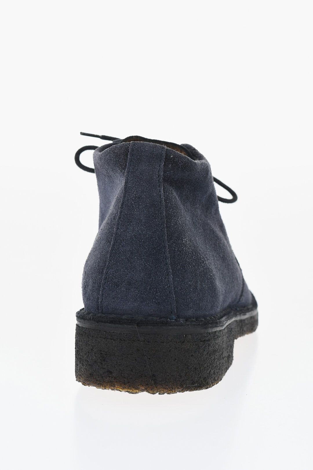 솔리드 컬러 스웨이드 데저트 부츠 크레페 솔 ID Solid Color Suede Desert Boots with Crepe Sole 655223