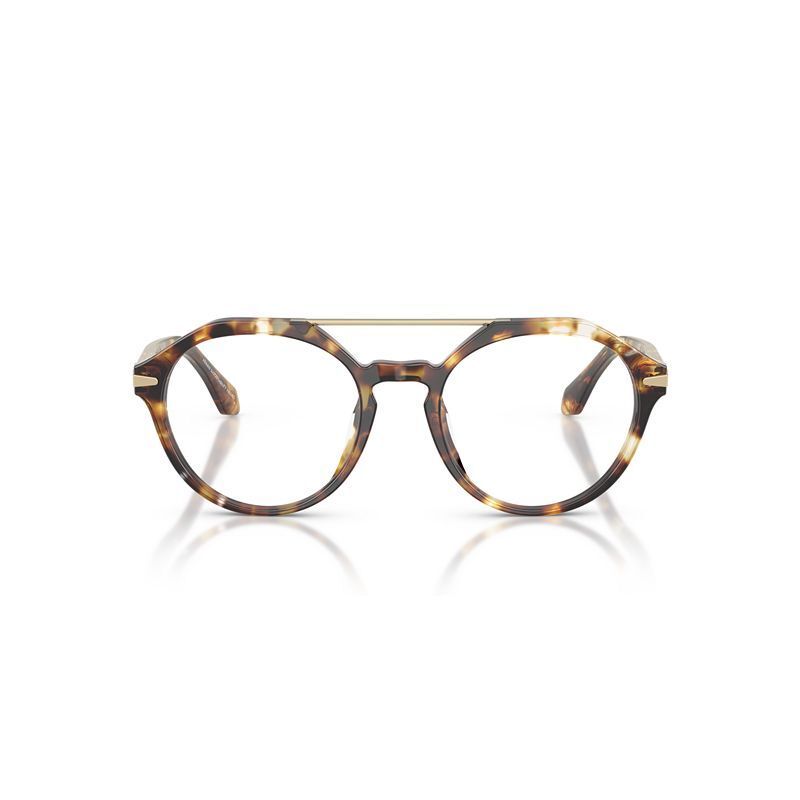 남성 라운드 Men's Round Eyeglasses, AR7278U 21911098 Havana Gialla
