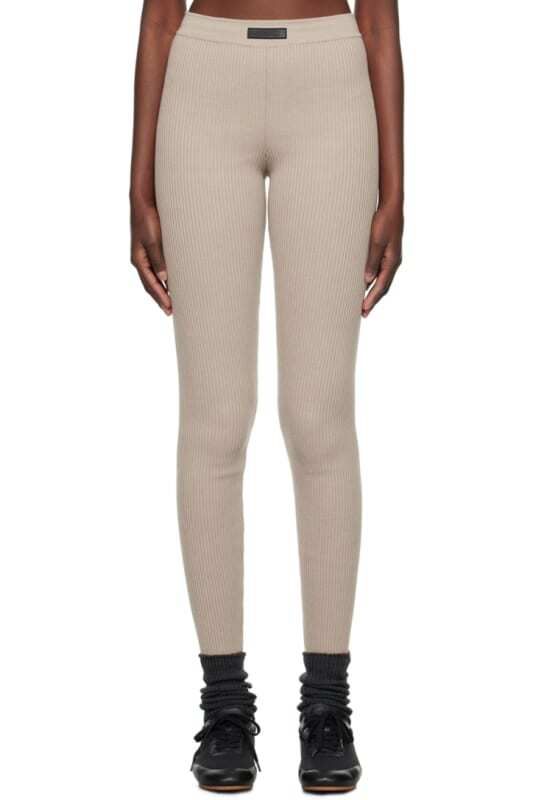 베이지 패치 레깅스 Beige Patch Leggings 14201021