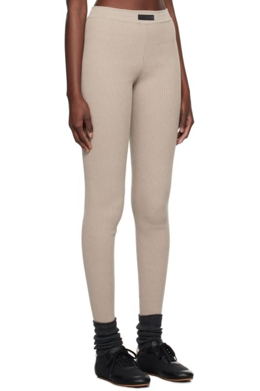 베이지 패치 레깅스 Beige Patch Leggings 14201021