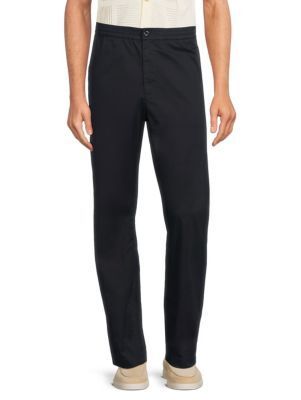 팬츠 Stretch-Cotton Flat-Front Pants 0400022724879