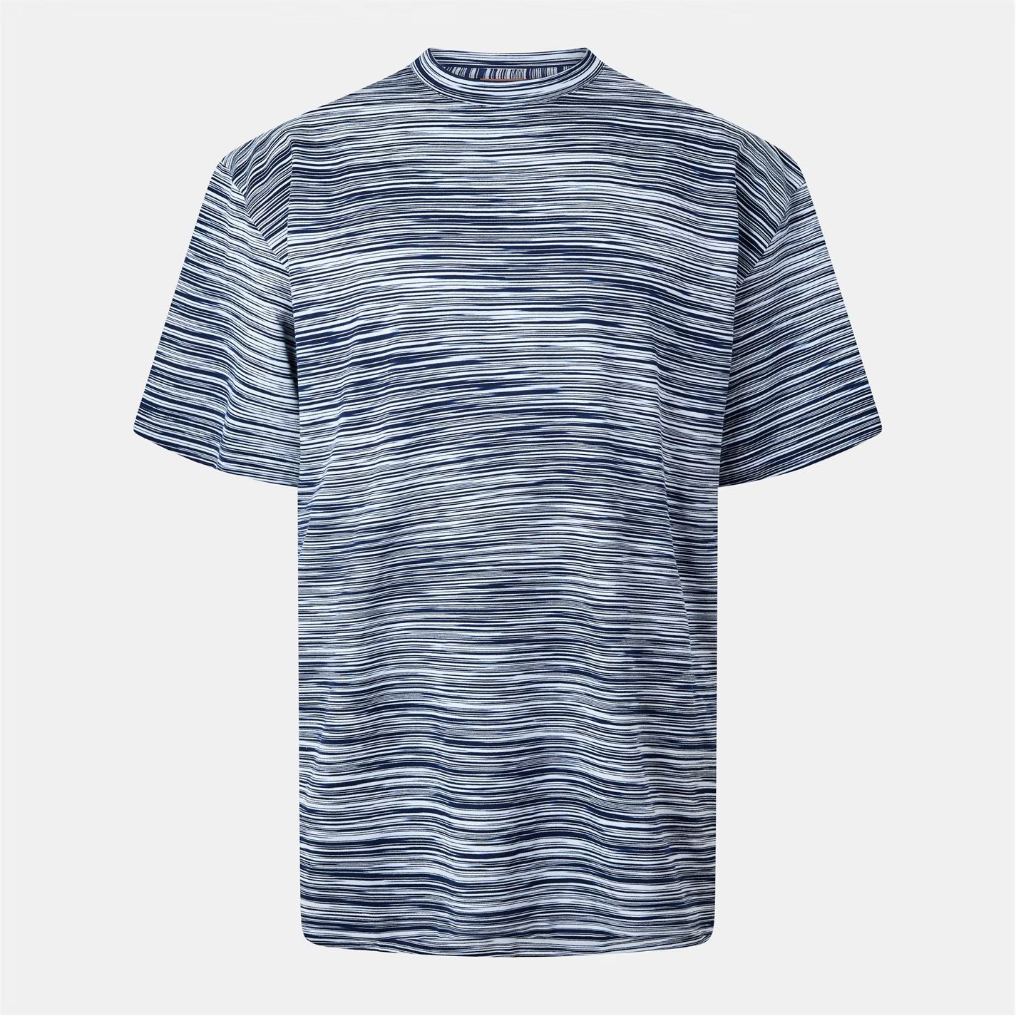 숏 슬리브 티셔츠 네이비 화이트 Short Sleeved T-Shirt Navy/White 59421418