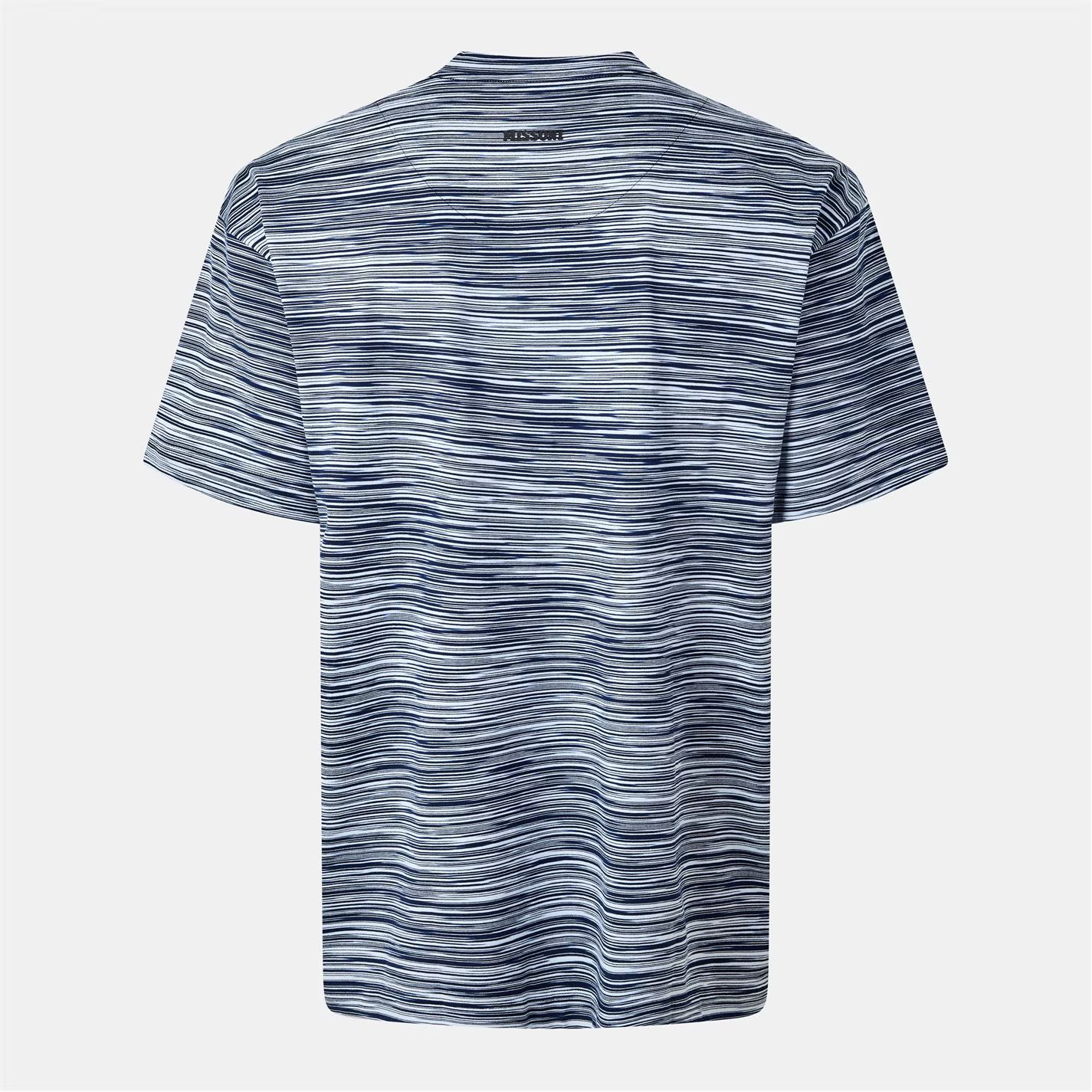 숏 슬리브 티셔츠 네이비 화이트 Short Sleeved T-Shirt Navy/White 59421418