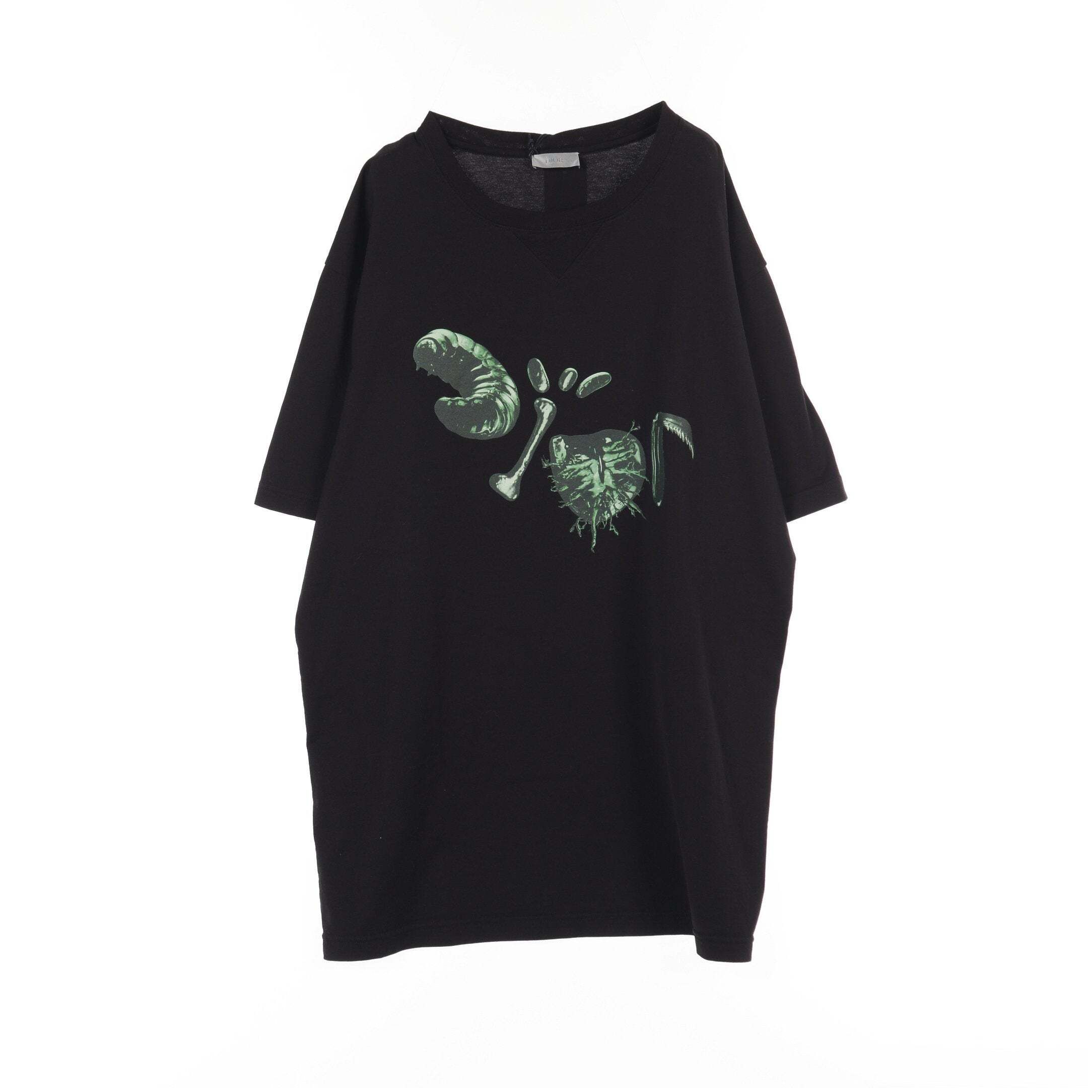 중고 남성,의류,티셔츠 맨투맨 디올 코튼 블랙  DIOR × Travis Scott  T    985625