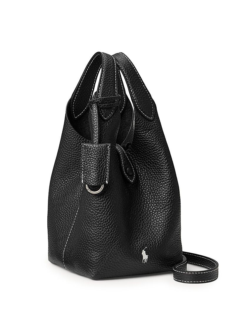 미니 플레이 가죽 토트 가방 Mini Play Leather Tote Bag 0400022822103 BLACK