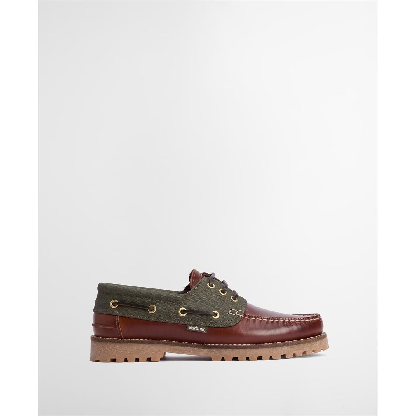 보트 신발 Deck Boat Shoes 110142 Mahogany/Khaki